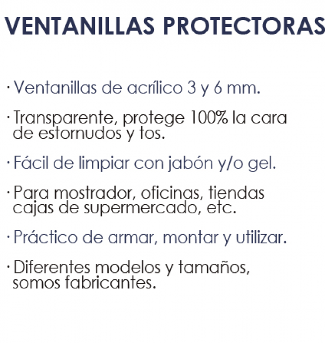 Descripción Ventanillas 